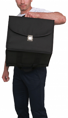 Бронированная папка (бронепапка, 3-х секционная, раскладная, бронекейс), арт. БП