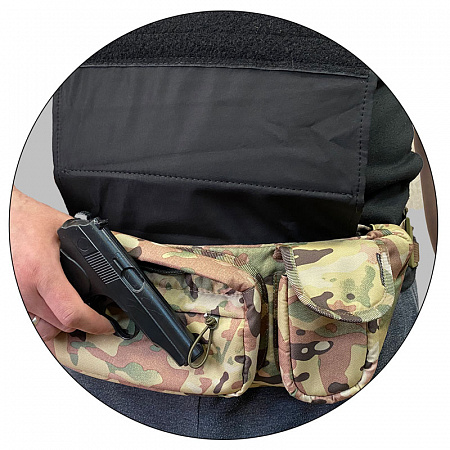 Бронированная поясная сумка